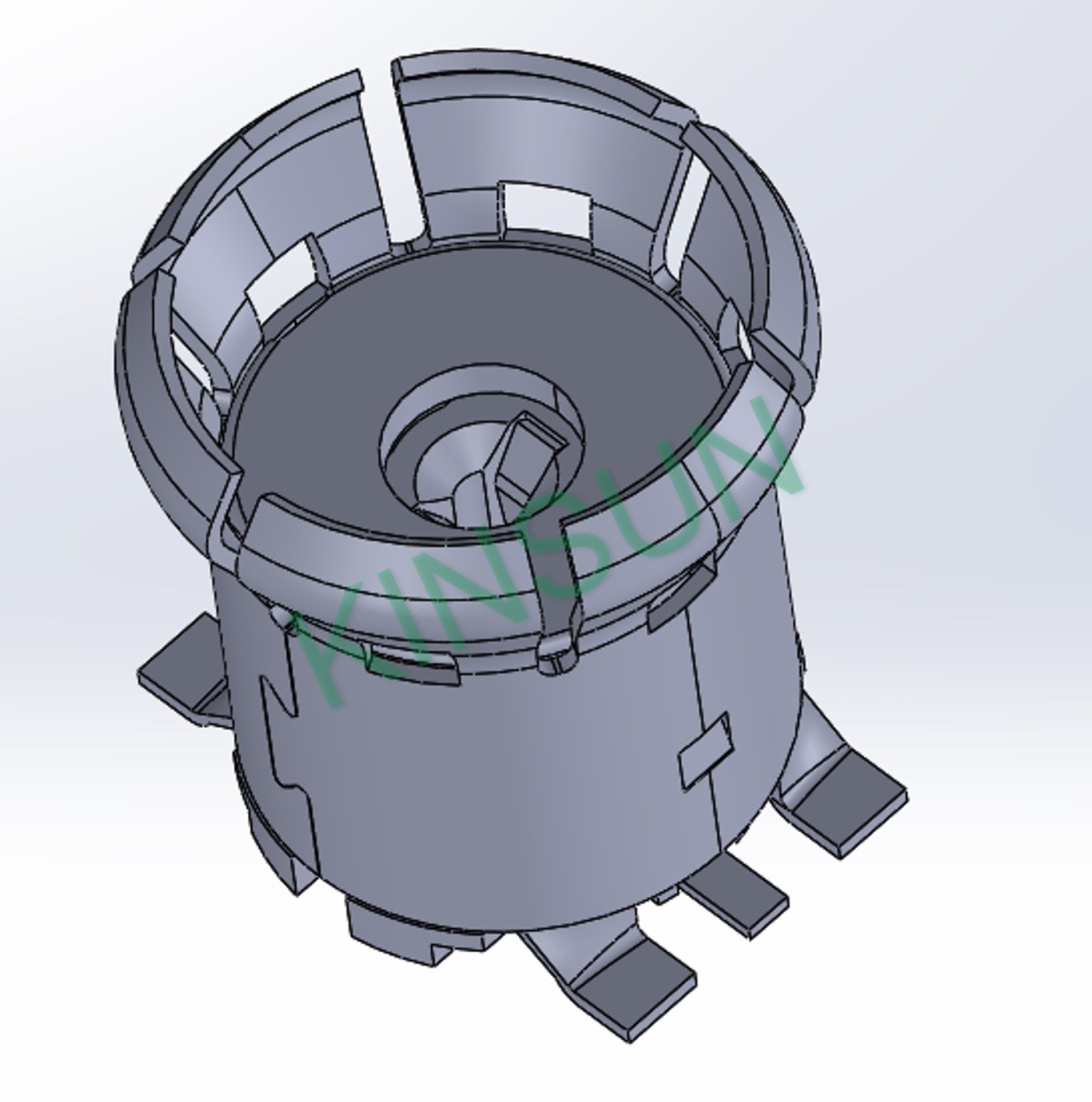 Le connecteur flottant coaxial est l'interface SMB et les débits de données peuvent atteindre 6 GHz. Dimensions : 4,14x4,16x5,41mm